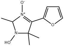 1H-Imidazole, 4-(2-furanyl)-2,5-dihydro-1-hydroxy-2,5,5-trimethyl-, 3-oxide (9CI) Structure