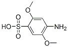4-Amino-2,5-dimethoxybenzenesulfonic acid Struktur