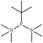 TERT-BUTYLBIS(TRIMETHYLSILYL)PHOSPHINE 结构式