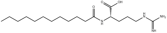 N(ALPHA)-LAUROYL-L-ARGININE* Struktur