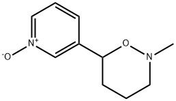 3-(2-Methyltetrahydro-2H-1,2-oxazin-6-yl)pyridine 1-oxide Structure