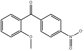 2-METHOXY-4'-NITROBENZOPHENONE Structure