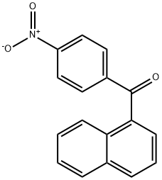 1-NAPHTHYL-4-NITROPHENYL KETONE Structure