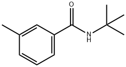 N-叔丁基-3-甲基苯甲酰胺, 42498-33-9, 结构式