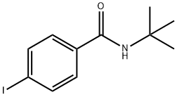 N-(1,1-Dimethylethyl)-4-iodobenzamide Structure