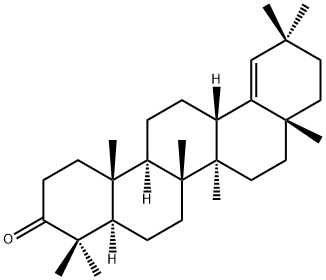 Oleana-18-ene-3-one,425-01-4,结构式