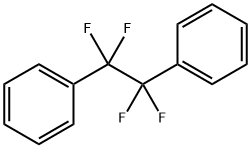 1,2-BIS(PHENYL)-1,1,2,2-TETRAFLUOROETHANE, 425-32-1, 结构式