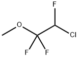 2-CHLORO-1,1,2-TRIFLUOROETHYL METHYL ETHER Structure