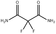 2,2-ジフルオロマロンアミド 化学構造式