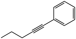 1-PHENYL-1-PENTYNE Struktur