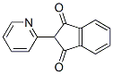 2-pyridin-2-ylindene-1,3-dione Struktur