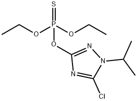 Isazophos Struktur