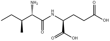 H-ILE-GLU-OH Structure