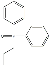 N-PROPYLDIPHENYLPHOSPHINE OXIDE) 结构式