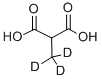 甲基(D3)丙二酸, 42522-59-8, 结构式