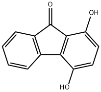 1,4-Dihydroxy-9H-fluoren-9-one 结构式
