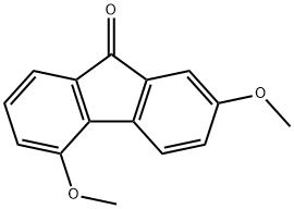 2,5-Dimethoxy-9H-fluoren-9-one Structure