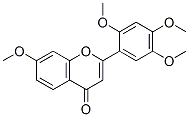 7,2',4',5'-tetramethoxyflavone Struktur