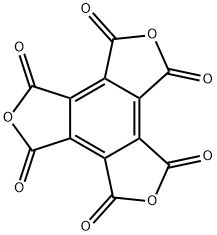ベンゼンヘキサカルボン酸1,2:3,4:5,6-三無水物 化学構造式
