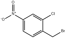 1-(bromomethyl)-2-chloro-4-nitrobenzene  Structure