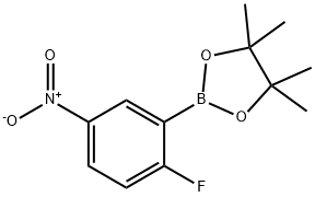 4-フルオロ-3-(4,4,5,5-テトラメチル-1,3,2-ジオキサボロラン-2-イル)ニトロベンゼン