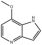 7-甲氧基-4-氮杂吲哚, 425380-39-8, 结构式