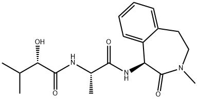 LY450139 化学構造式