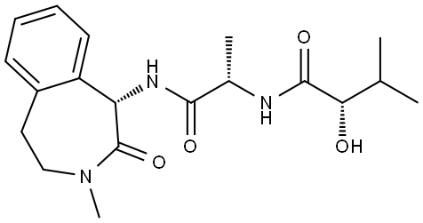 LY450139 化学構造式