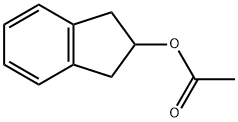 酢酸インダン-2-イル 化学構造式