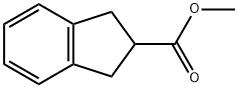 茚满-2-甲酸甲酯 结构式