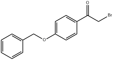 4-(BENZYLOXY)-PHENACYL BROMIDE Structure