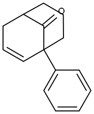 1-Phenylbicyclo[3.3.1]non-2-en-9-one 结构式
