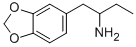 1-(3,4-Methylenedioxyphenyl)-2-butanamine Structure