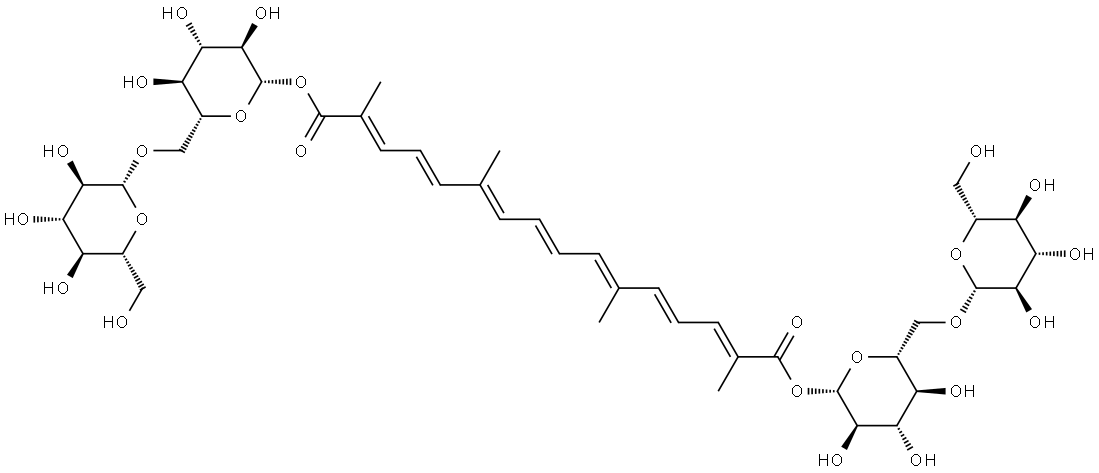 Crocin Structure