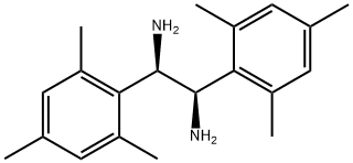 (1R,2R)-1,2-BIS(2,4,6-TRIMETHYLPHENYL)ETHYLENEDIAMINE Structure