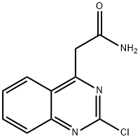 2-(2-CHLOROQUINAZOLINE-4-YL)-ACETAMIDE Structure