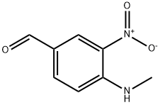 4-METHYLAMINO-3-NITRO-BENZALDEHYDE 结构式