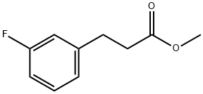 Benzenepropanoic acid, 3-fluoro-, Methyl ester 结构式