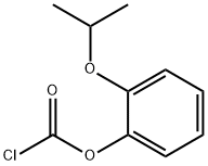o-isopropoxyphenyl chloroformate 结构式