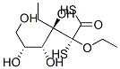 D-Altrose, diethyl dithioacetal Struktur