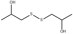 1,1'-dithiodipropan-2-ol 结构式