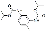 propan-2-yl N-[2-methyl-5-(propan-2-yloxycarbonylamino)phenyl]carbamat e 结构式