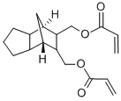 (八氢-4,7-亚甲基-1H-茚-1,5-亚基)双(亚甲基)二丙烯酸酯 结构式