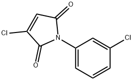 1-(3-Chlorophenyl)-3-chloro-1H-pyrrole-2,5-dione 结构式