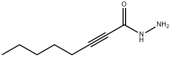 2-Octynoic  acid,  hydrazide Structure