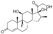 1,2-Dihydro Dexamethasone Struktur