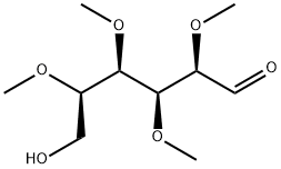 2-O,3-O,4-O,5-O-Tetramethyl-D-glucose Structure