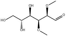 2,3-di-O-methyl-D-glucose Structure