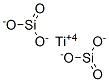 Silicic acid, titanium salt Structure