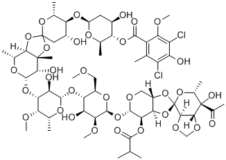 フランバマイシン 化学構造式